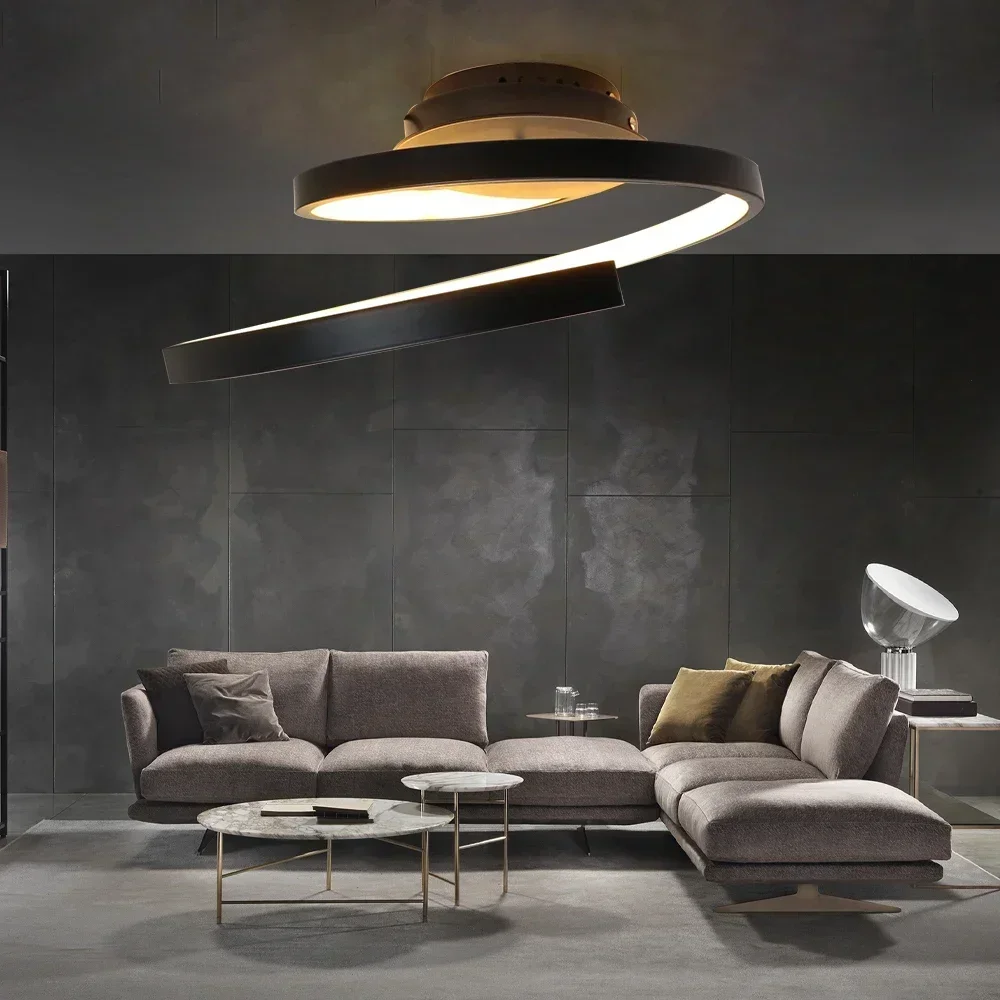 

Minimalist Indoor Decor Dining Room Living Room Bedroom Modern LED Ceiling Lamp