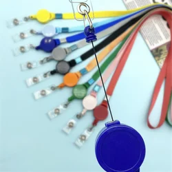 Groothandel intrekbare lanyard voor sleutels nekriem voor naamplaatje identiteitskaart badge gym sleutelhanger lanyard sleutelhouder hang touw sleutelhangers