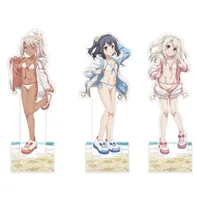 Anime Miyu Edelfelt Illyasviel von Einzbern Acrylic Stand Doll Game Rin Tohsaka Figure Model Plate Cosplay Toy for Gift