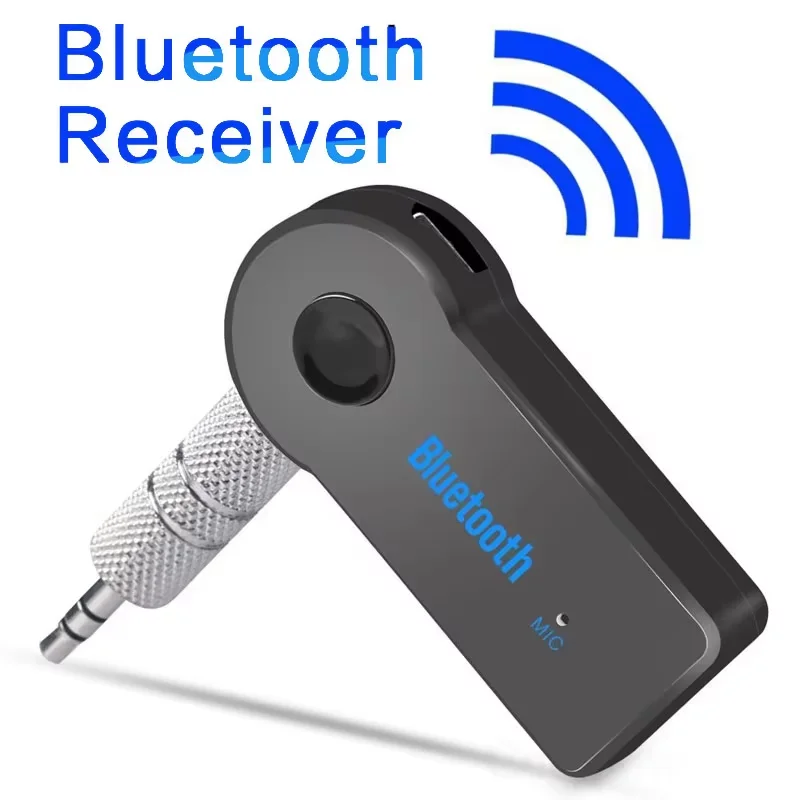 wireless Bluetooth 5.0 receiver 3.5mm jack for car music audio aux A2DP headphone transmitter adapter 2 in 1 reciever handsfree