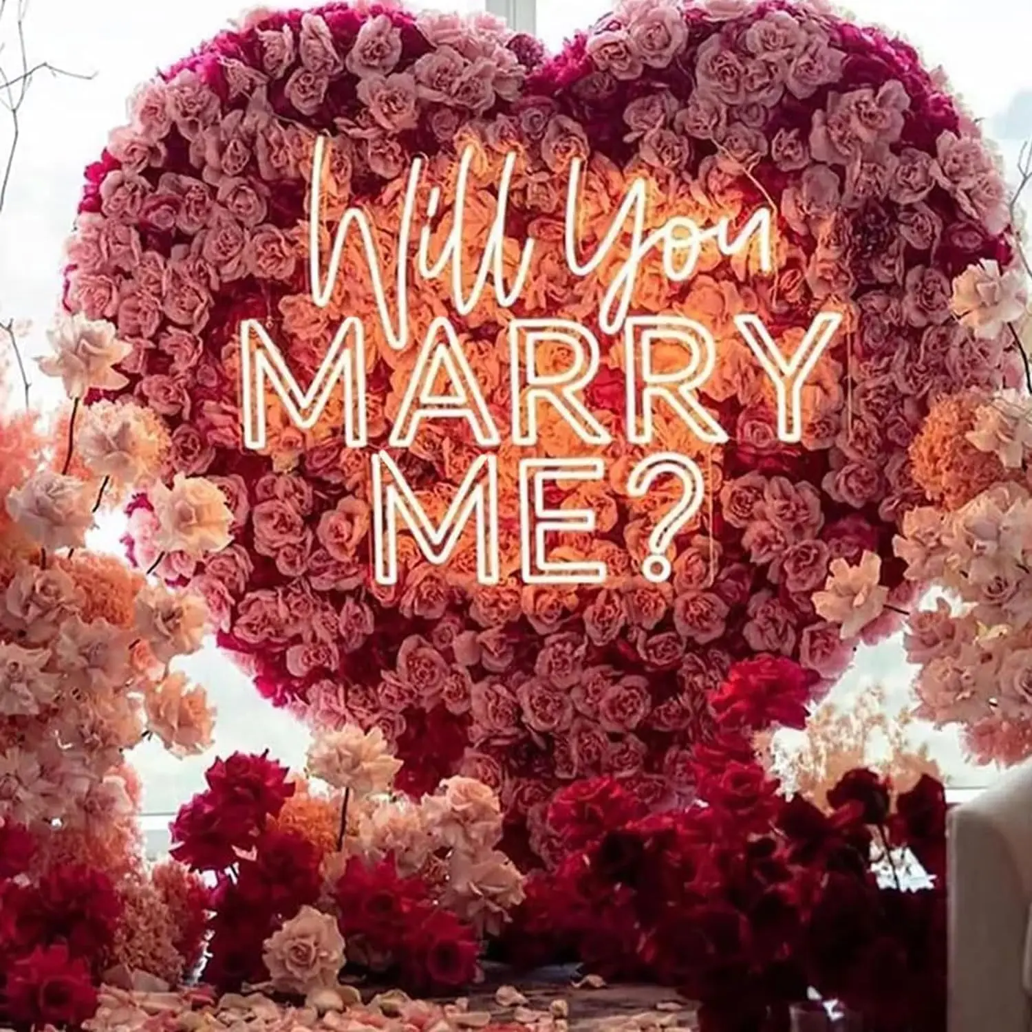 

Неоновая вывеска Will You Marry Me на заказ, спальня, бар, свадьба, помолвка, вечерние украшения для дома, стены, индивидуальный подарок для нее