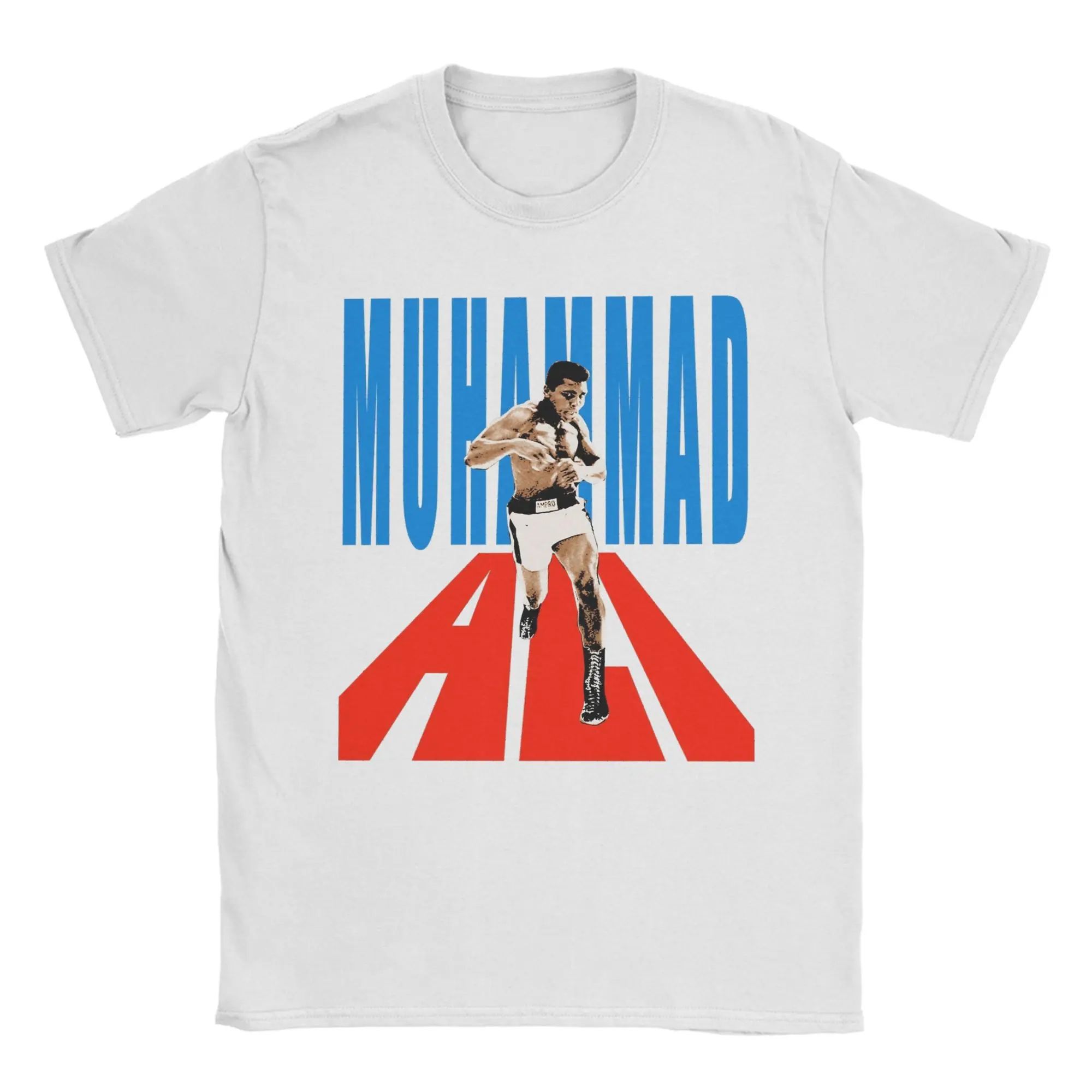 Muhammad Ali mohammad ali Ali boxing T Shirt Harajuku T Shirts Men Cotton O Neck Oversized Top Tees Short Sleeve Streetwear Tops