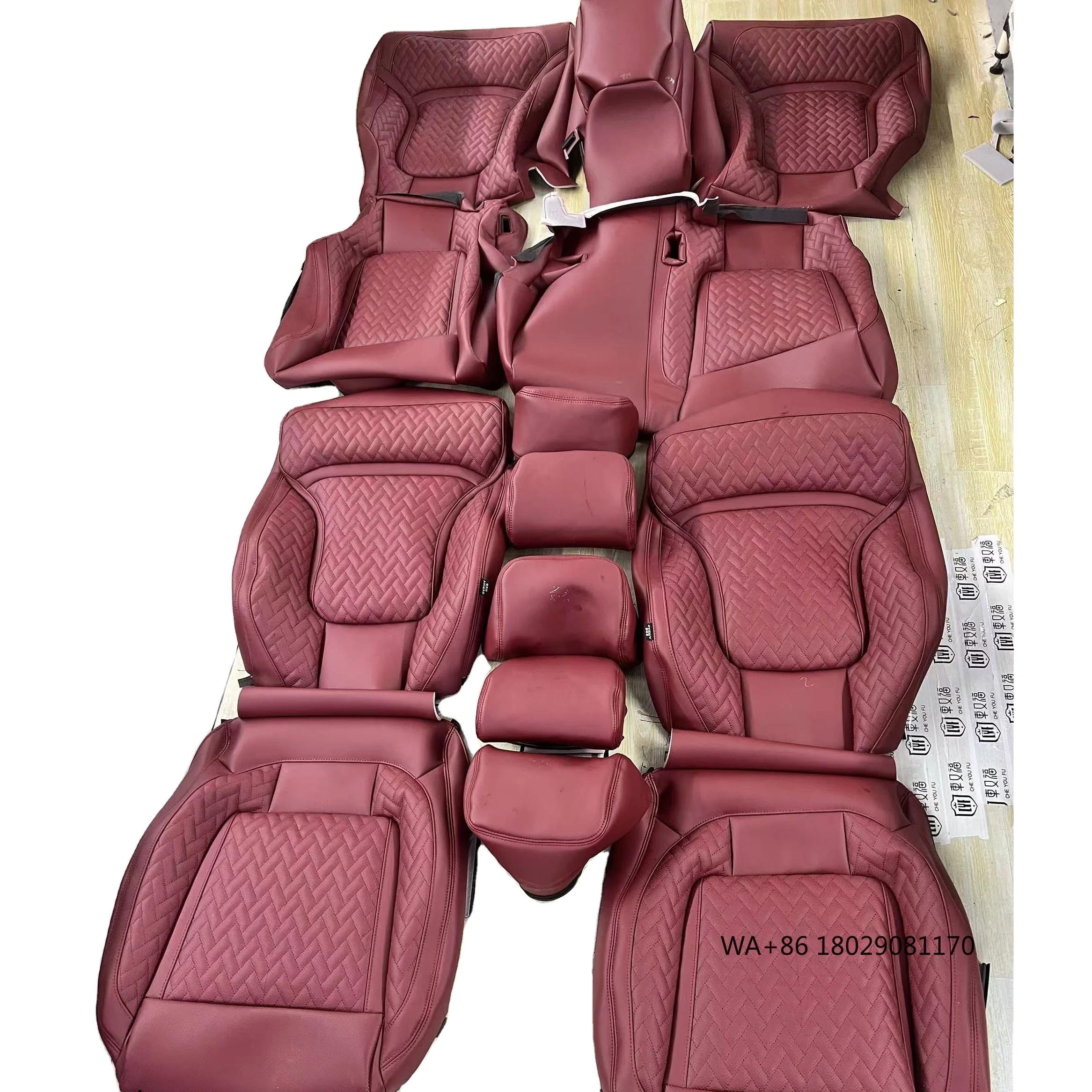 

Полный комплект чехлов на автомобильное сиденье Кожаный чехол на автомобильное сиденье Полный объемный прочный удобный автомобильный чехол для всех серий