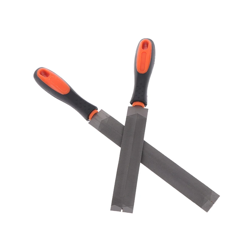 6/8Inch Diamond Rhombic Saw File Triangle Metal File Bearing Steel Wood Rasp for Sharpening Saw Blade Woodworking Tools