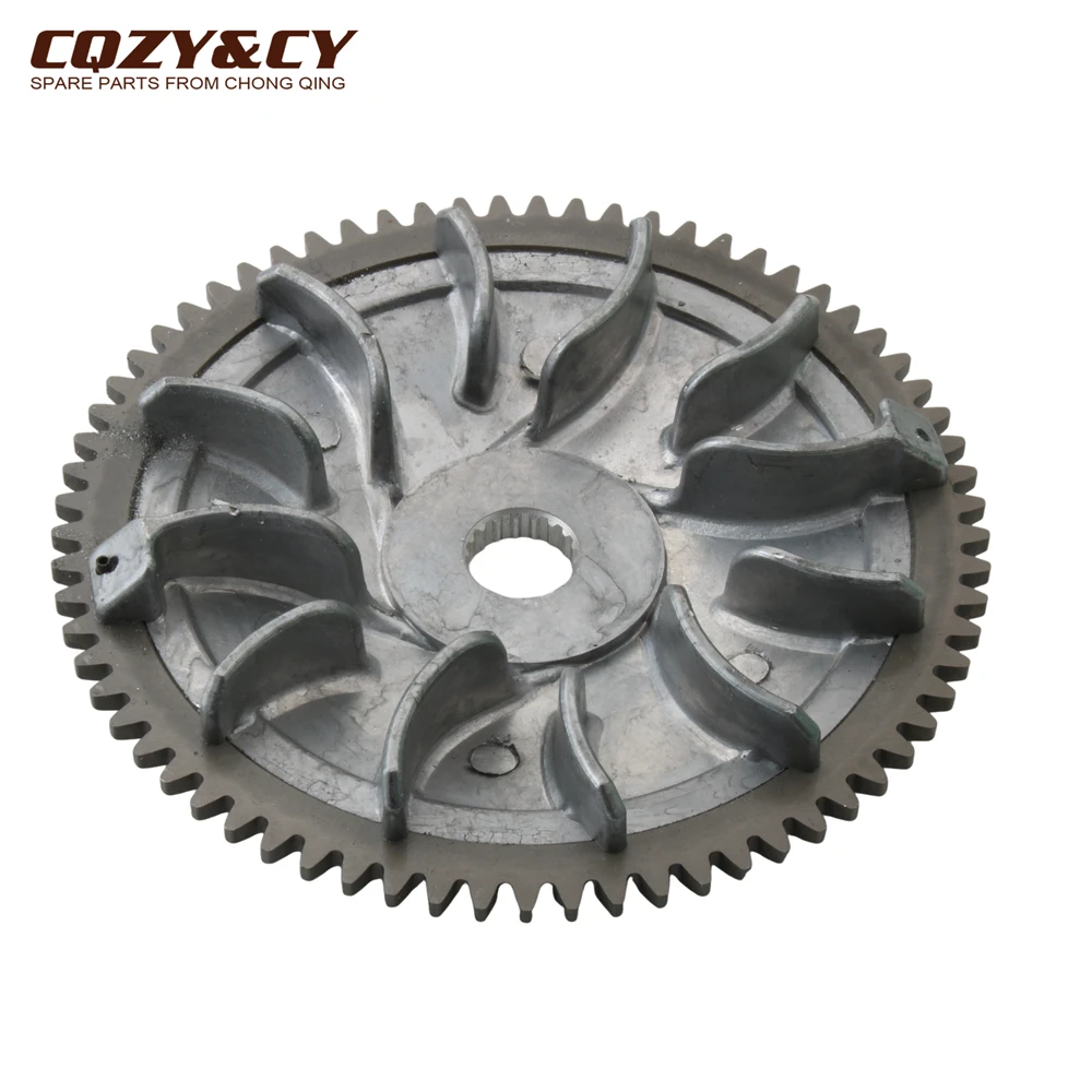 

Scooter Drive Face CVT Variator Fan For Aprilia Mojito Retro Custom 125 1999-2001 69 Teeth 123mm 82523R 100320140
