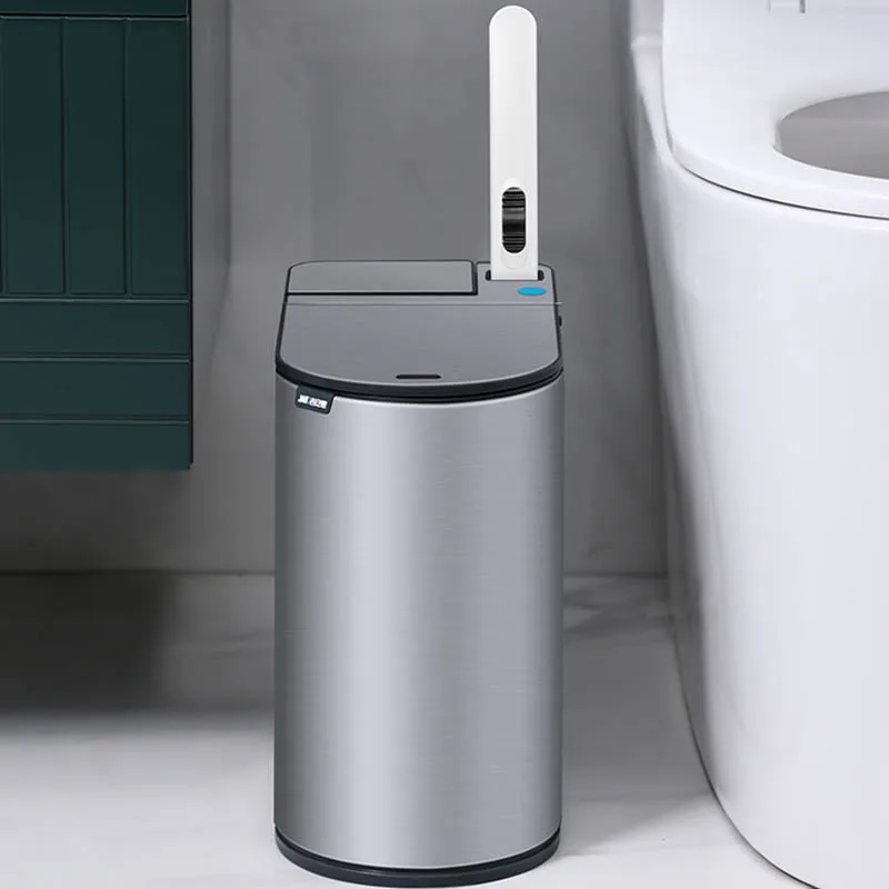 

Automatic Sensor Touchless Trash Can 2022 Inteligent Food Waste Disposers Garbage Bin Wast Recycle Cubo De Basura Cleaning Tools