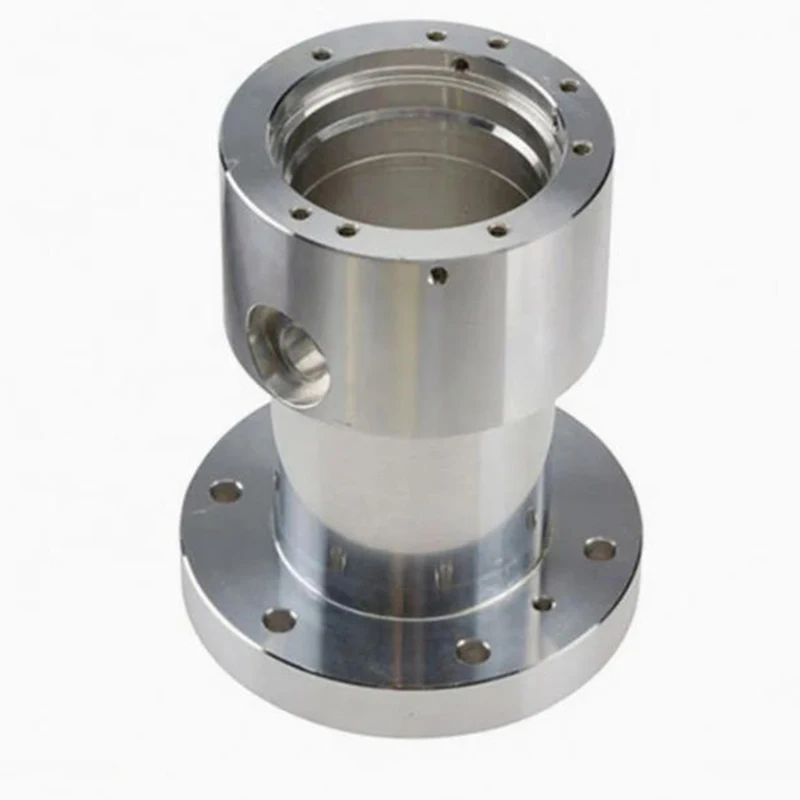 

Customized CNC Machining Metal Parts Machinery Parts Stainless Steel Precision Machining Multi-channel Flange Connecting Sleeve