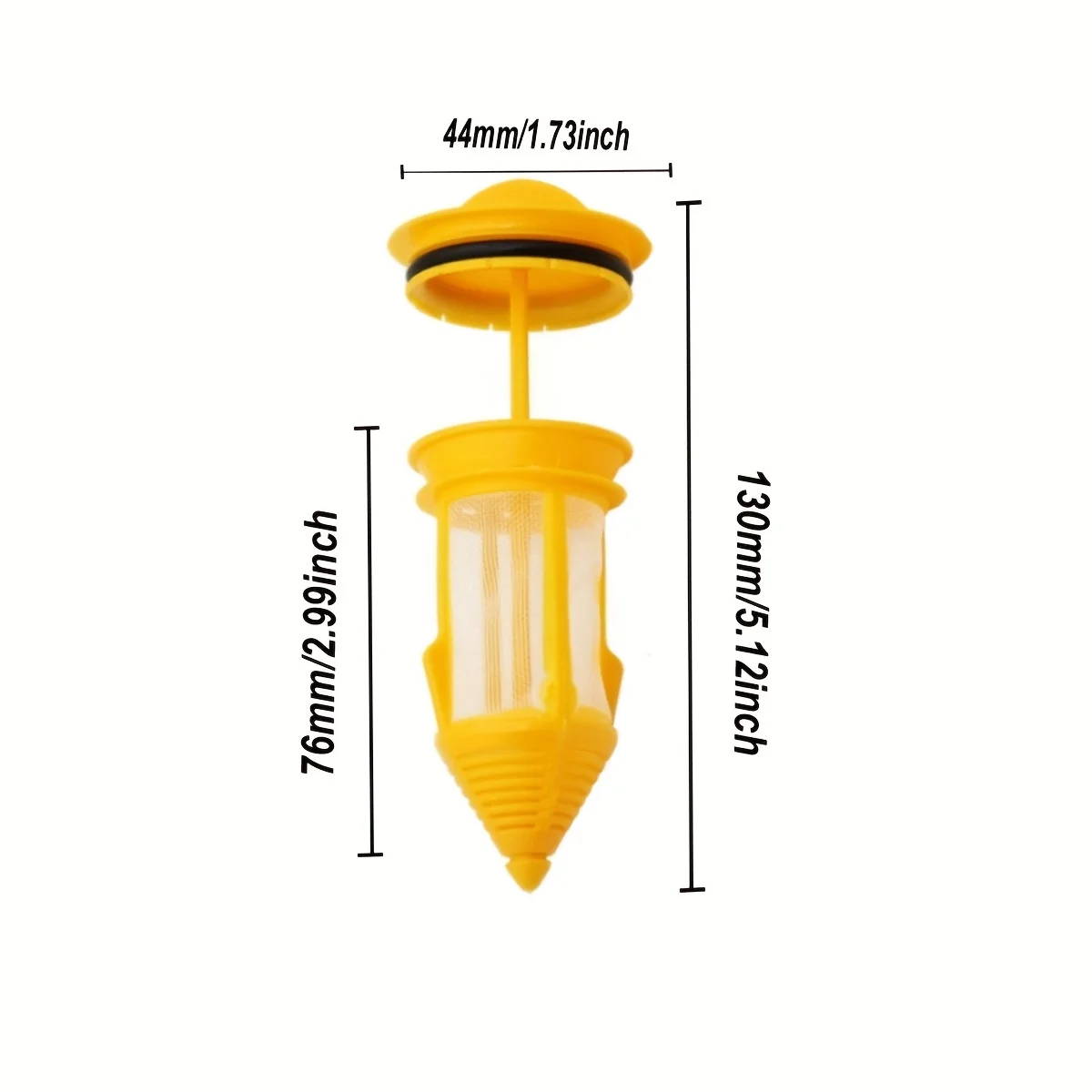 2/5PCS Strong and Weak Suction Filter,Dental Materials Water Filter Cup, Dirt Collection Cup, Filter Saliva Suction Screen