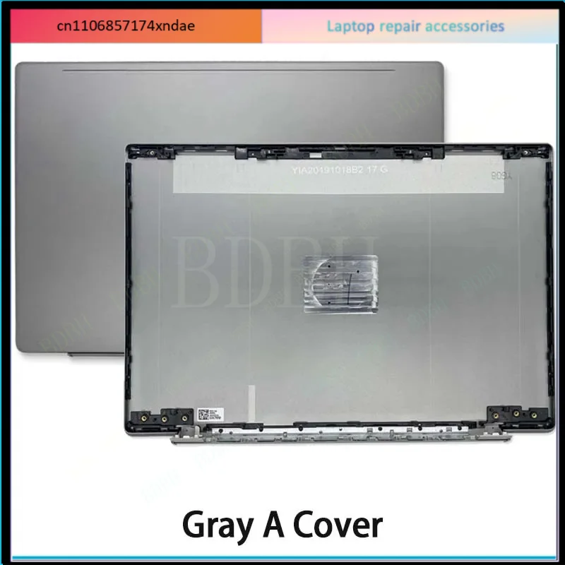 Back Cover Front Bezel Hinges Upper Top Case Lower For HP Pavilion 14-CE TPN-Q207 Laptop Bottom Cover Silver Back Cover