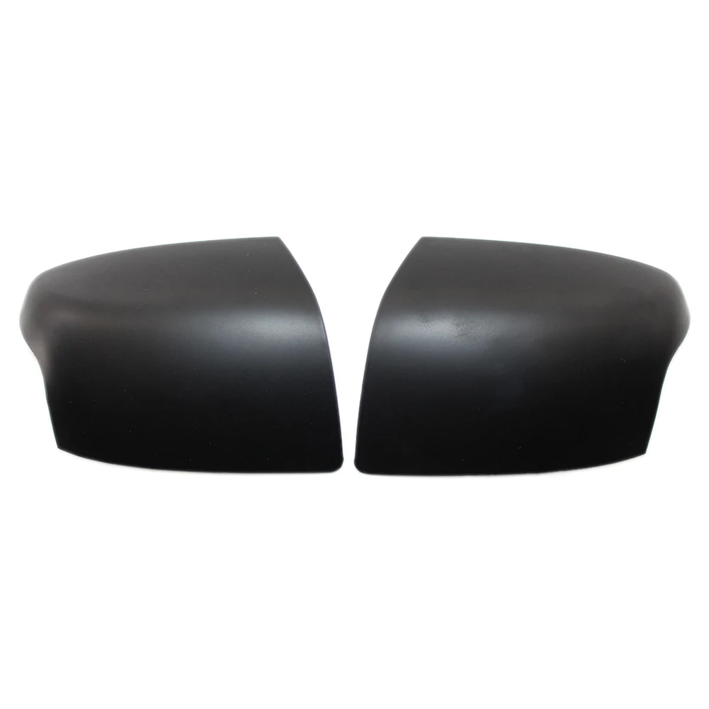 Matte Black Auto Door Rearview Side Mirror Cover ABS FD4247424 FD4247423 For Ford Focus 2005 2006 2007 2008