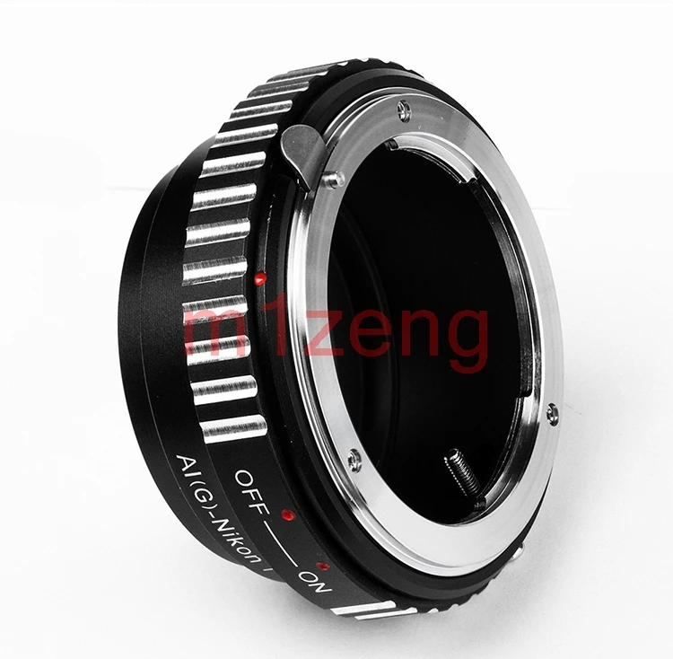 Adaptador de câmera sem espelho ai (g)-n1, para nikon ai (g), para nikon1, n1, j1, j2, j3, j4, v1, v2, v3, s1, s2, aw1