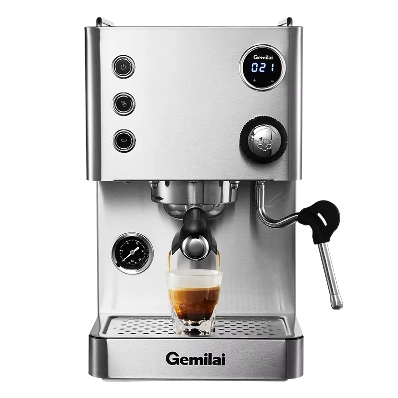 

For CRM3007L 2-in-1 Luxury Stainless Steel Electric Milk Frother Professional Latte Cappuccino Espresso Coffee Household