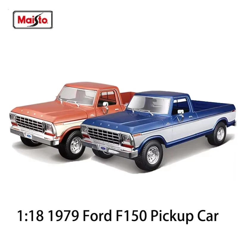 

In Stock Maisto 1:18 1979 Ford F150 Pickup Car Alloy Miniature Diecast Model Ford Pickup Diecast Model Christensen Toys Kid Gift