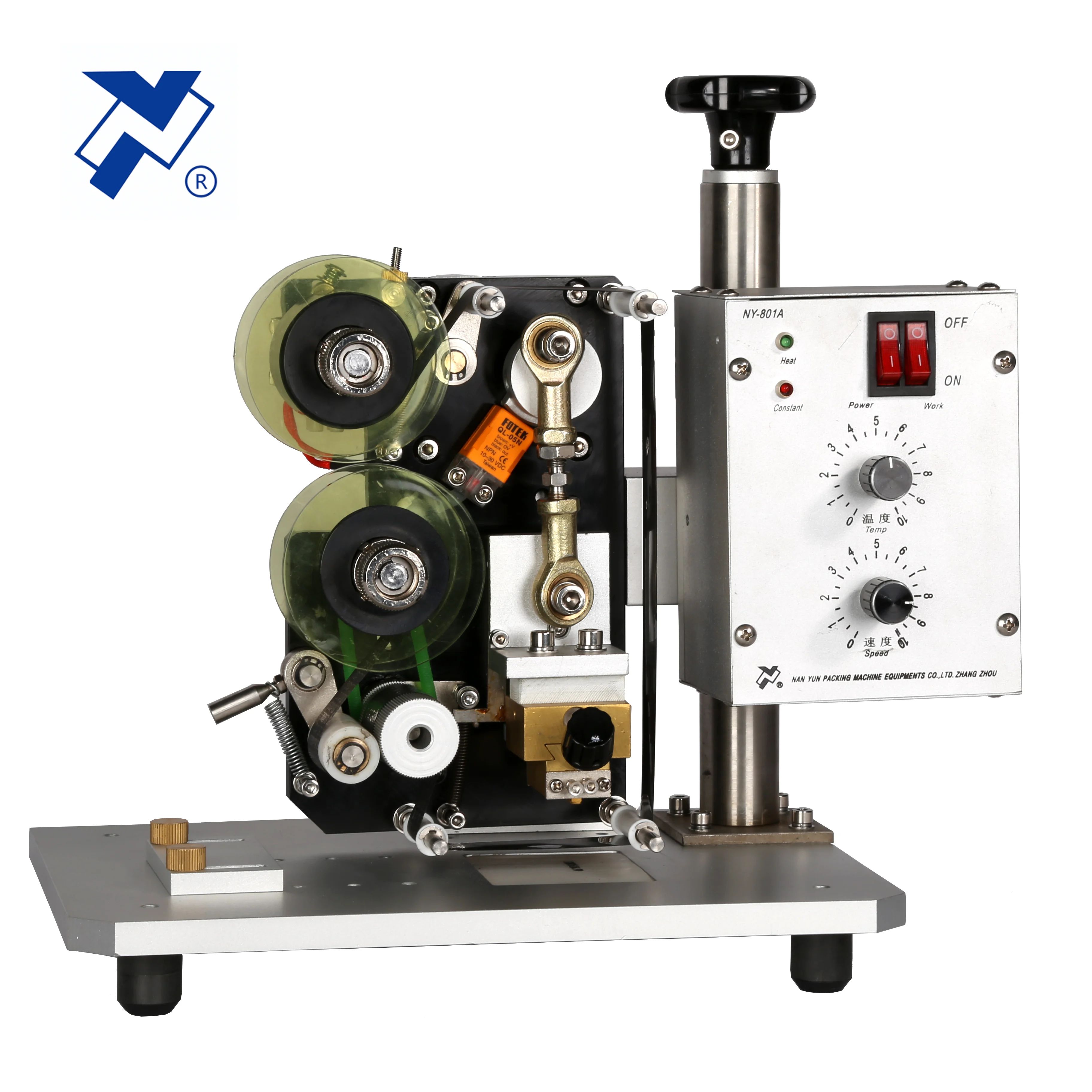 NY-801A Manual Ribbon Date Coding Machine