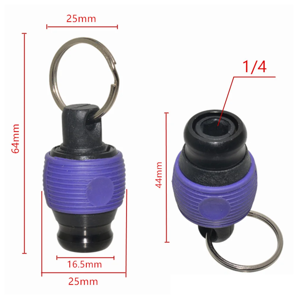 5/6 pces 1/4 polegada hex haste chave de fenda bits titular barra extensão chaveiro parafuso adaptador broca mudança chaves de fenda fácil mudança
