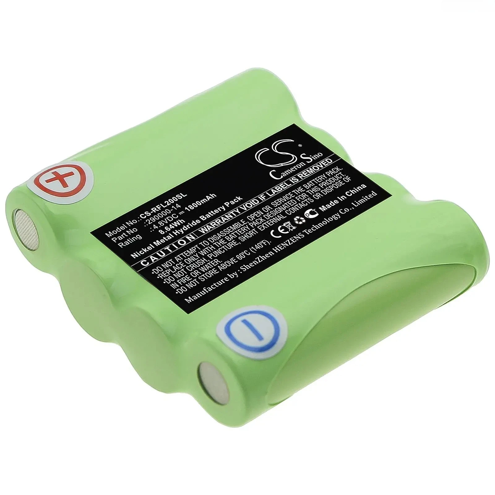 New 4.8V 1800mAh Battery for Geo-Fennel Rotationslaser FL 200A FL 20 FLG 40 Green Compatible with Tool 290000-14