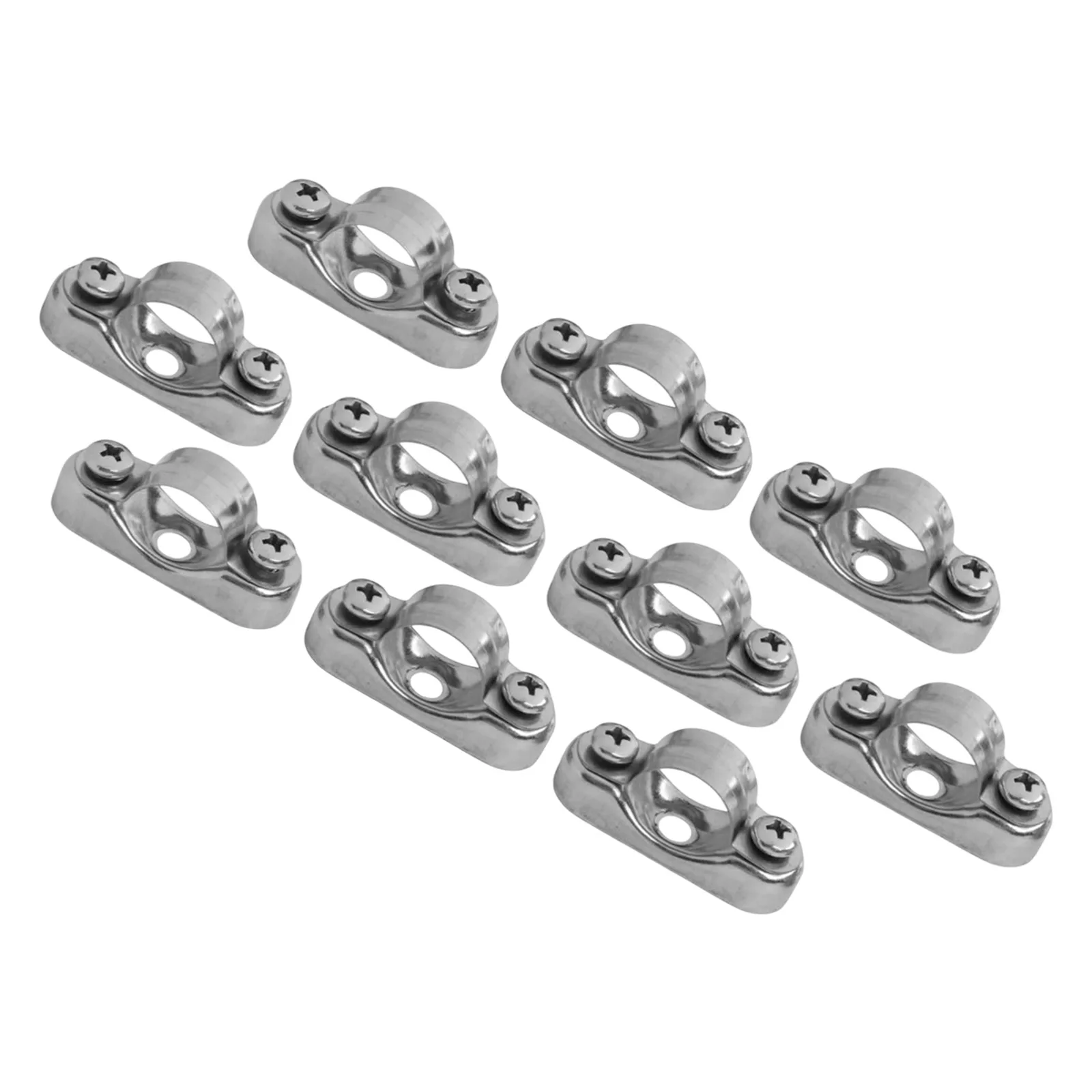 Aluminum Alloy Base Clamp 304 Pipe Support Wide Application Range For Electrical Applications Pipe Support Bracket For Plumbing