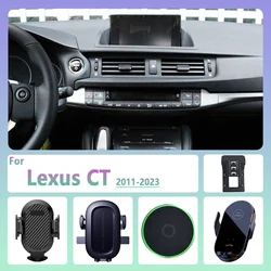 For Lexus CT ct200h 2011 2012 2013-2023 Car Phone Holder Wireless Charging Magnetic Phone Holder Car Magsafe Support Accessories