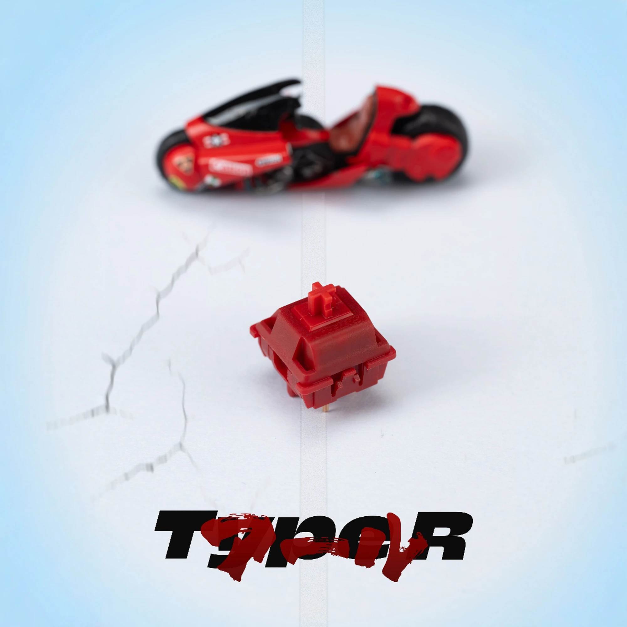 Sillyworks X Gateron Type R Tactile Switch Pre-Actuation 5-Pin Switch Hot Swap Mechanical Keyboard for Gaming Custom Keyboard