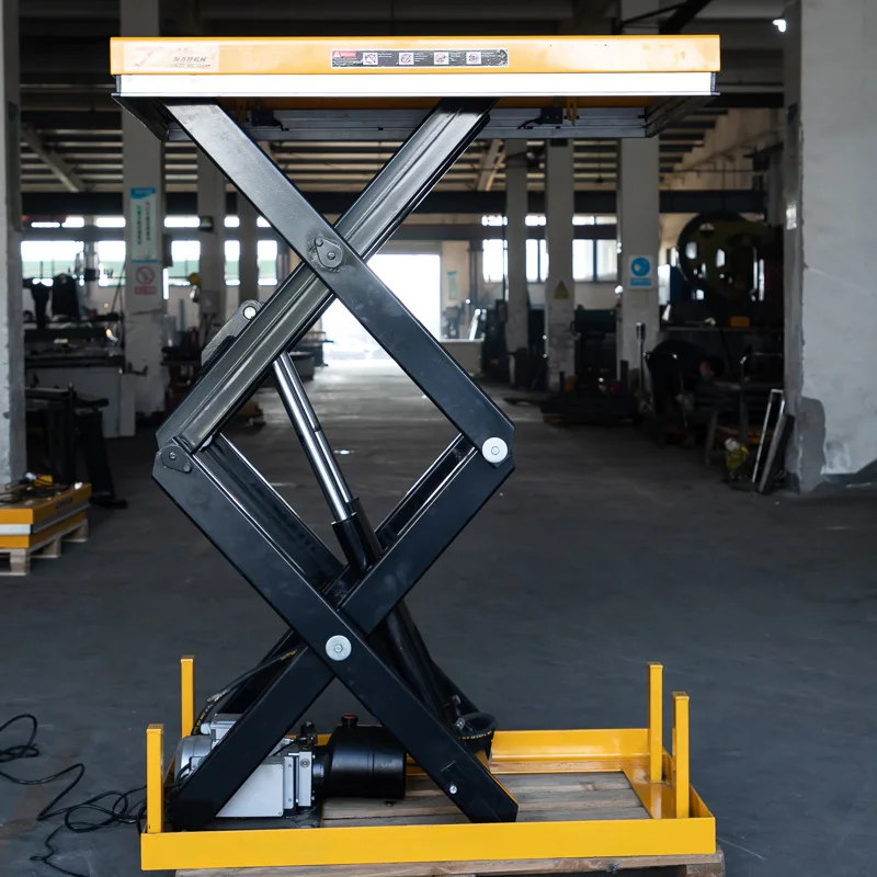 Hot Selling Workshop 1 Ton 1.78M Hydraulic Scissor Table Platform Lift Table