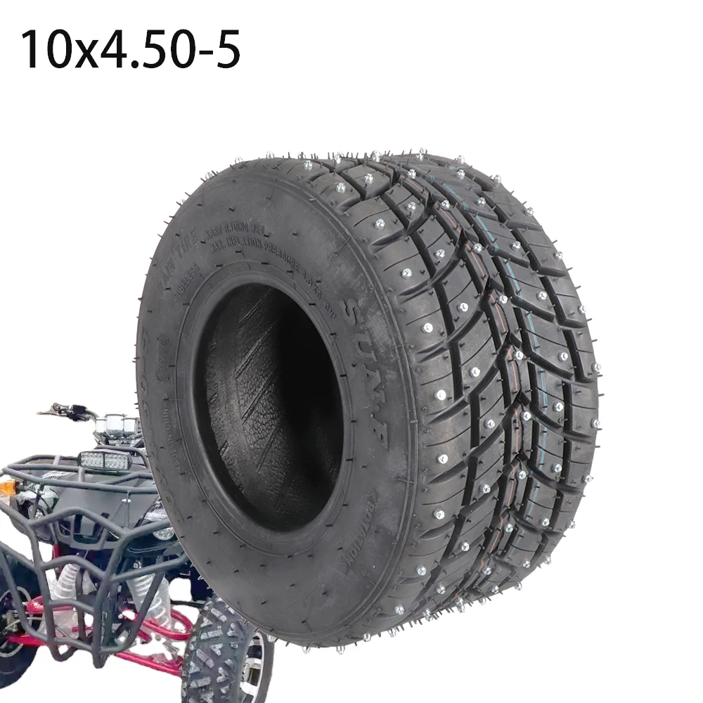 Snow Tires 10x4.50-5 11x7.10-5 Anti-skid Snow Tires for Pit Bike Karting Quad Bike Snowmobile Four Wheels Motorcycle Accessories