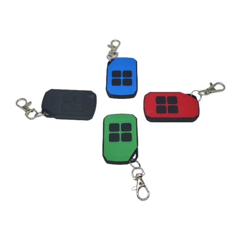 433.92Mhz fixed code and 18 hopping code brands rf remote control duplicator universal D4 type 4 button remote control