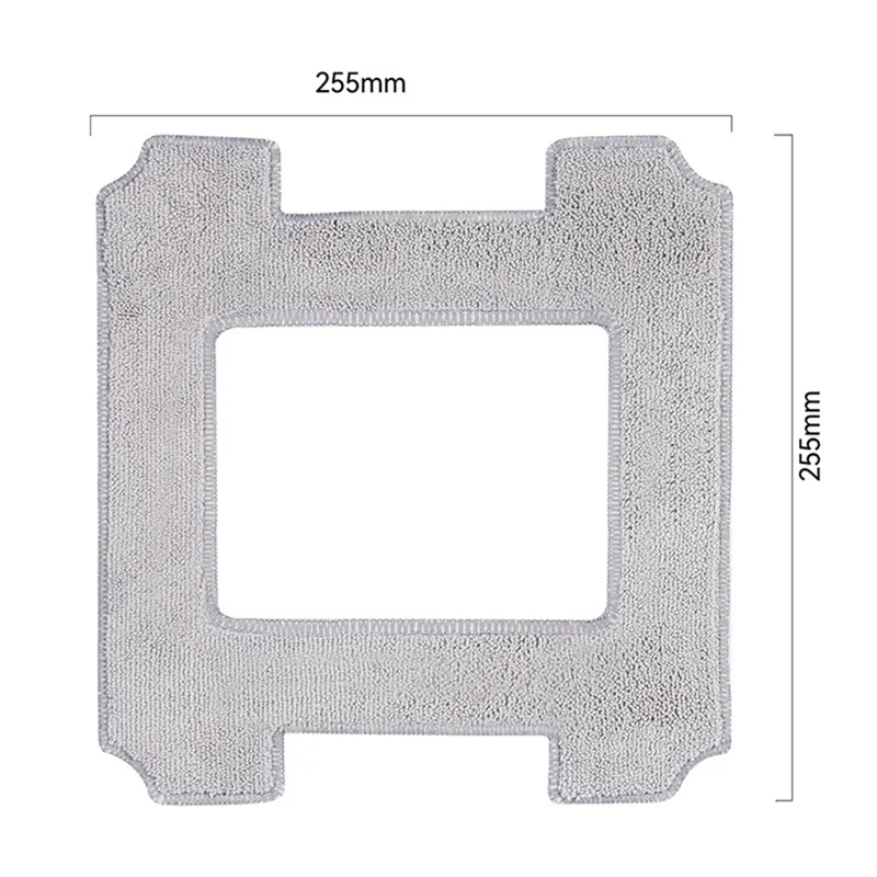 Les nouveaux accessoires de remplacement de chiffon de vadrouille en microfibre propre et réutilisé pour le Robot de nettoyage de vitres Winbot W1/W1 Pro