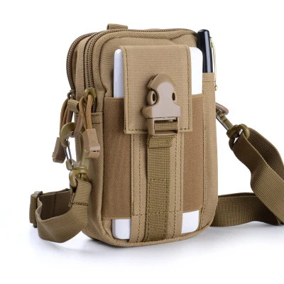 Mobiele telefoonhoesje Heuptas Waterdicht Nylon Multifunctioneel Casual Heren Heuptasje Mannelijke kleine tas