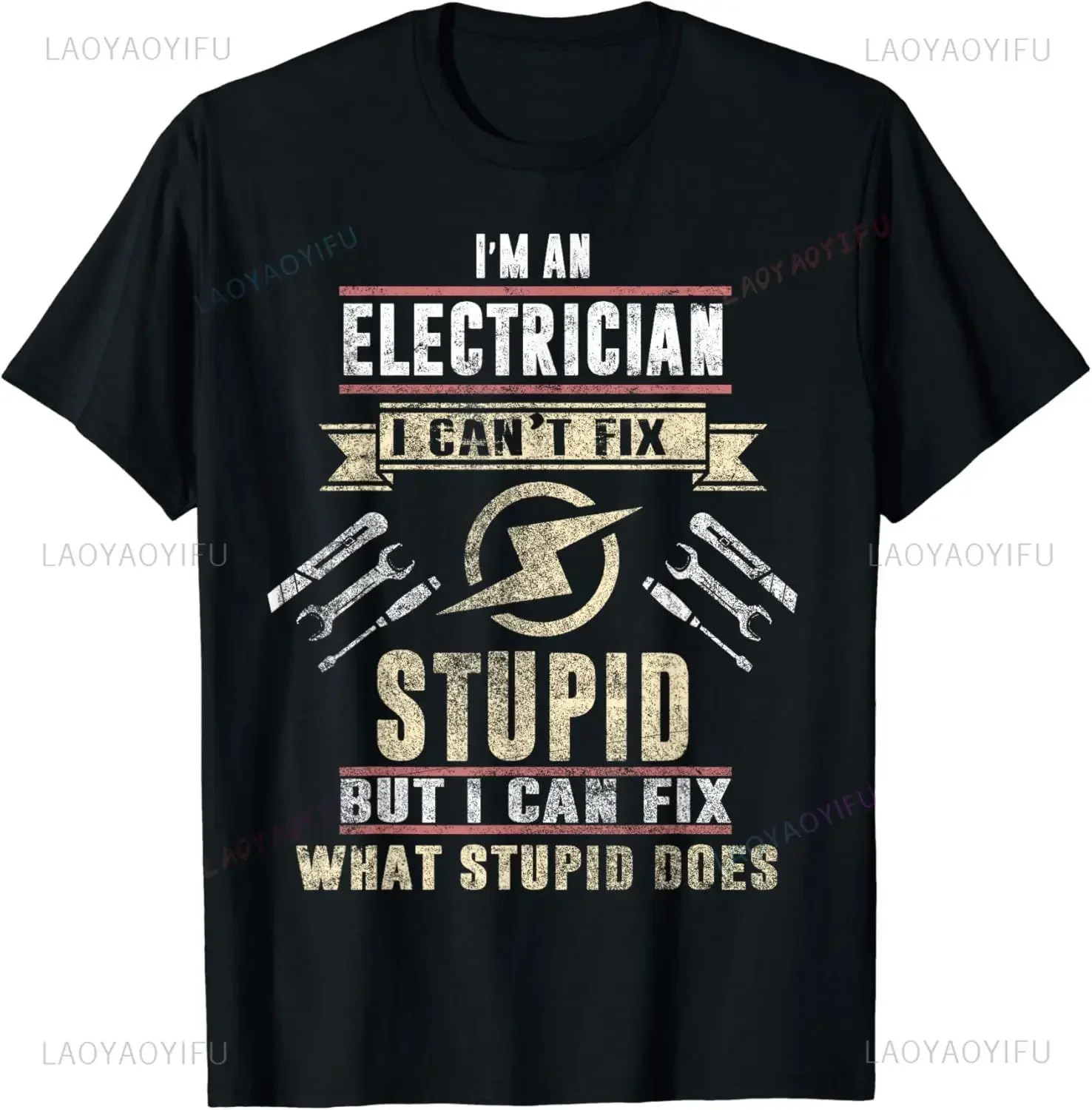 Funny Electrician You Can\'t Resist Me Electrical Engineer T-Shirt Streetwear Customized Discount Style Top T-shirts Men Clothing