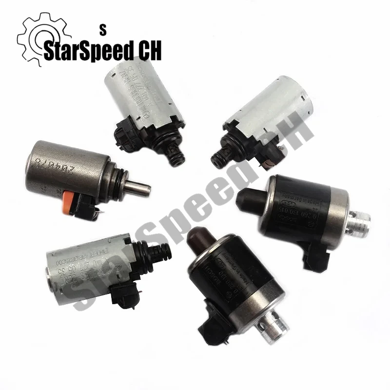 

6pcs/set 722.6 5-Speed Automatic Transmission Solenoids 1402770035 1402770098 For Mercedes Benz S320 S350 S420 Doge Sprinter