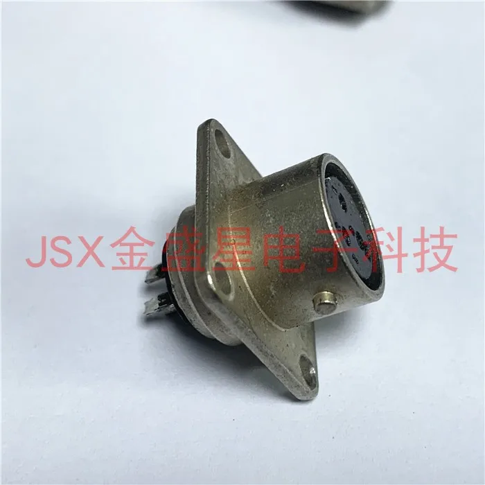 HRS Guangse RM12BRB-3S3 core silver plated aviation connector plug male and female complete set