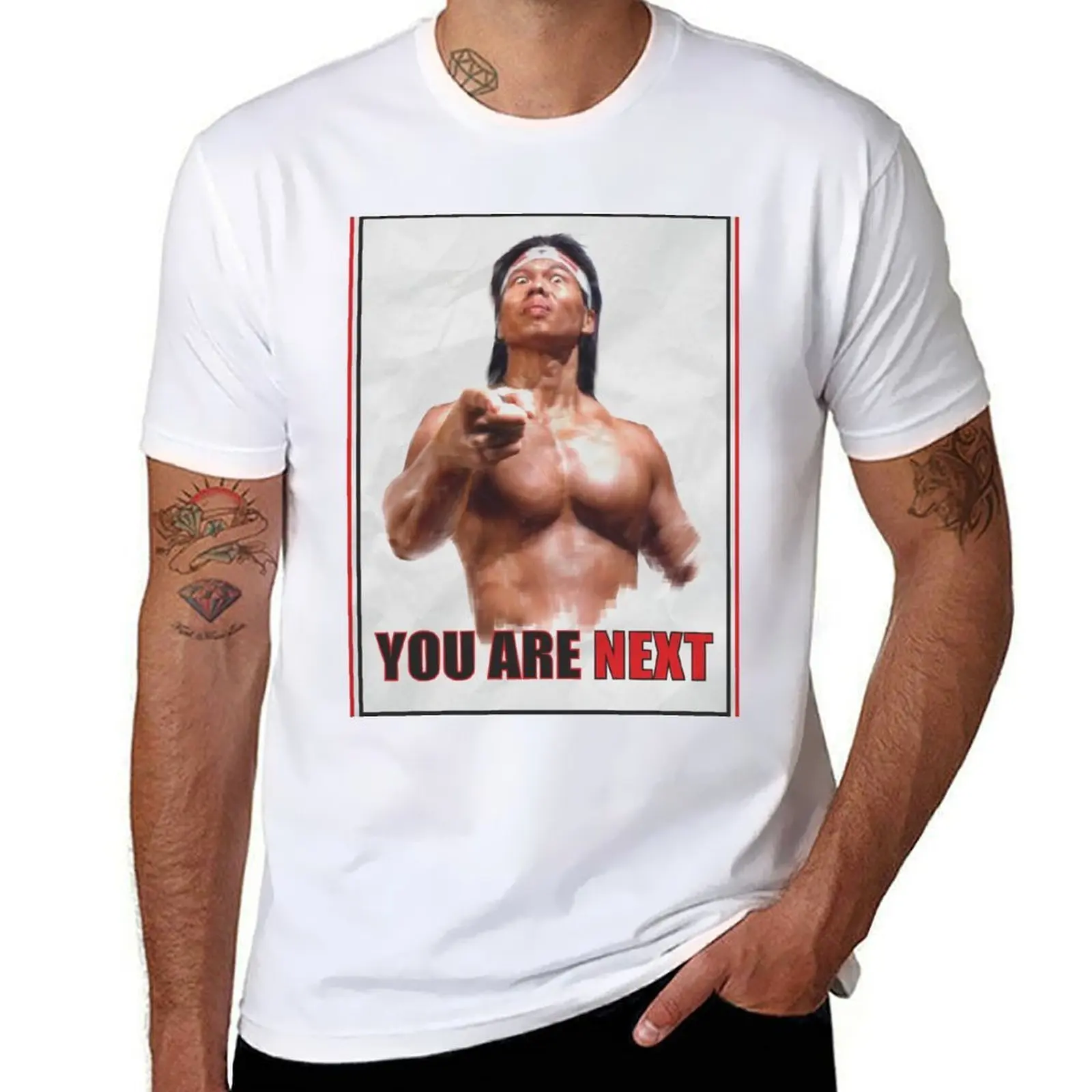 

Chong Li - You are NEXT! T-Shirt t shirts for man pack cotton man t shirts graphic T-Shirt