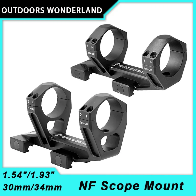 NF MA479 MIL-SPEC Ultra Mount Tactical RifleScope Mount 30mm 34mm Tube 1.54inch/1.93inch Opitcal Centerline Height Hunting AR15