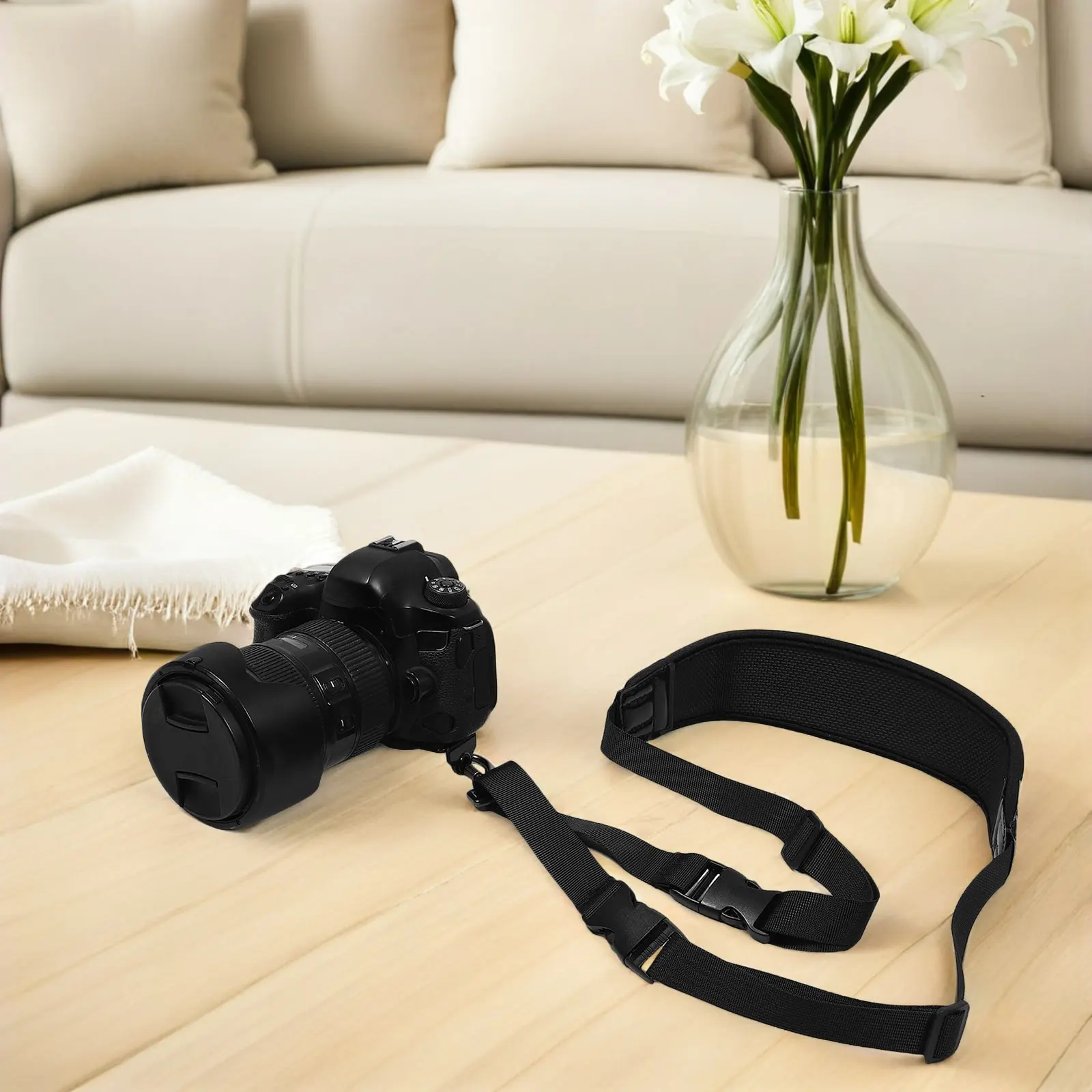Adjustable Length Multifunction Camera Strap Detachable Sling Harness Crossbody Outdoor Photography Accessory Camera Neck Strap