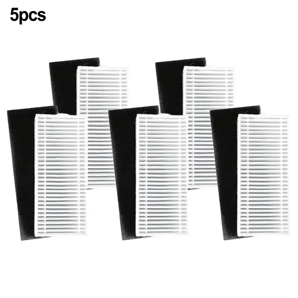 

5pcs Filter For IHome For AutoVac For Nova S1 Pro IHRVS1PRO-3BLK Robotic Vacuum Cleaner Spare Parts Replacement Accessories