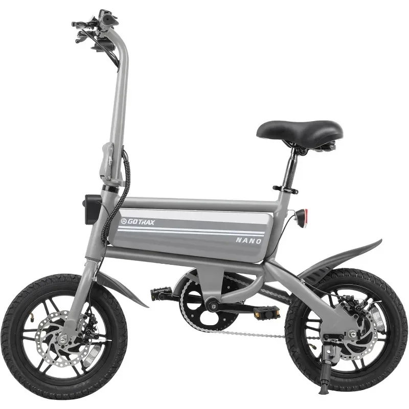 Electric Bike, Max Range 25Miles(Pedal-Assist)&Max Speed 15.5Mph, 250W Folding E-Bike Commuter Electric Bicycle for Ages 13+