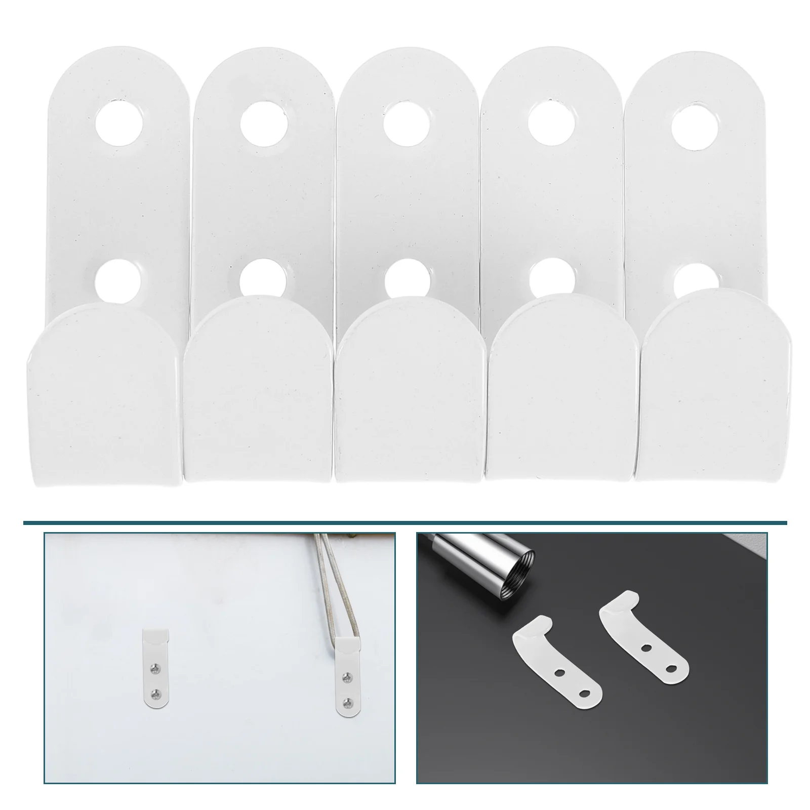 

1 set 1 Set Heavy Duty Trailer Tarpaulin Hooks Waterproof Windproof Truck Tarp Clips For Camping Rv Canopy Awning Support Tarp