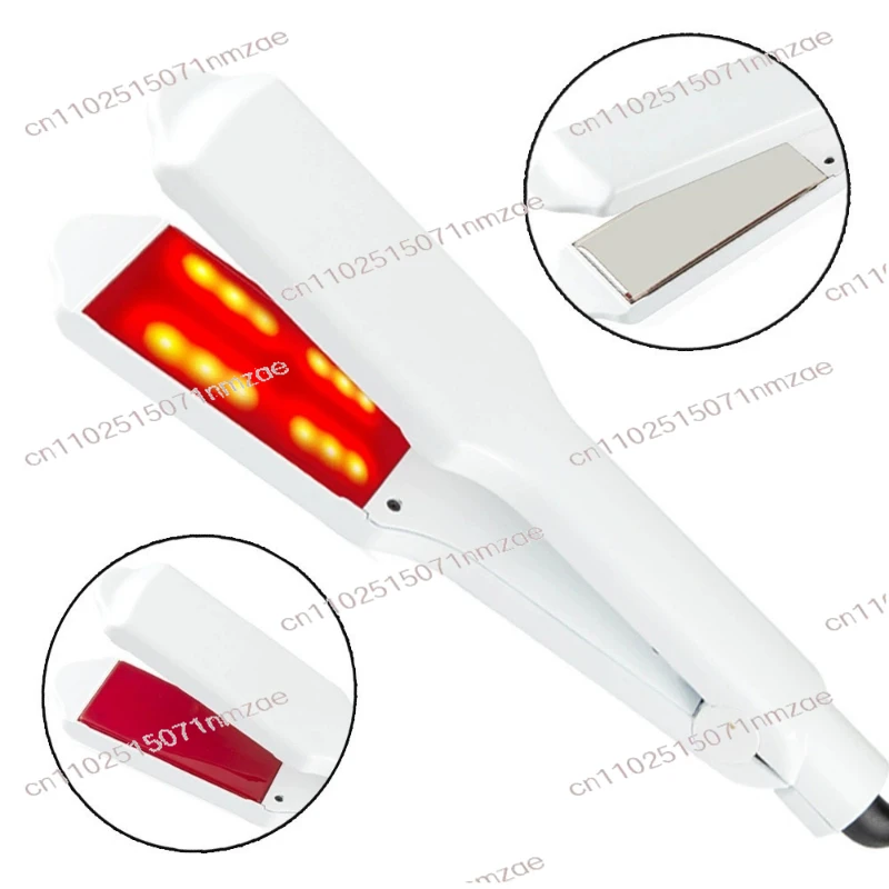 Hair care wide straightener ultrasonic infrared cold perm splint hair care splint hair salon straightening board