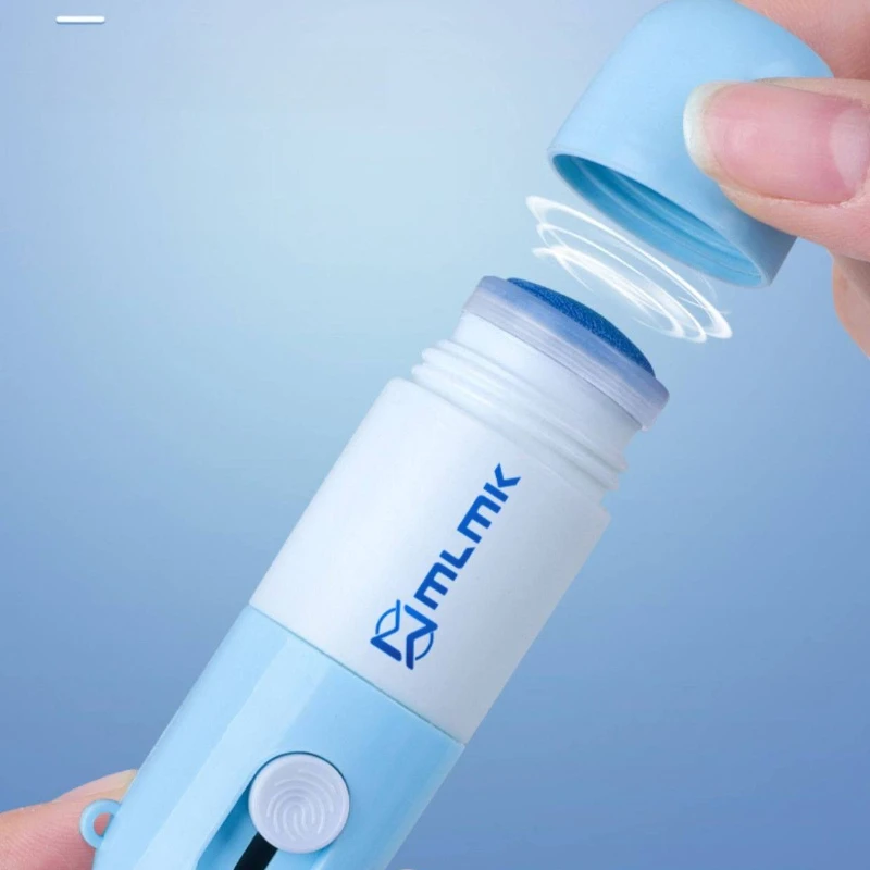 Courier Tool: Coding Pen, Thermal Paper Correction Fluid Protection Quick-Dry All-in-One Application with Unpacking Knife