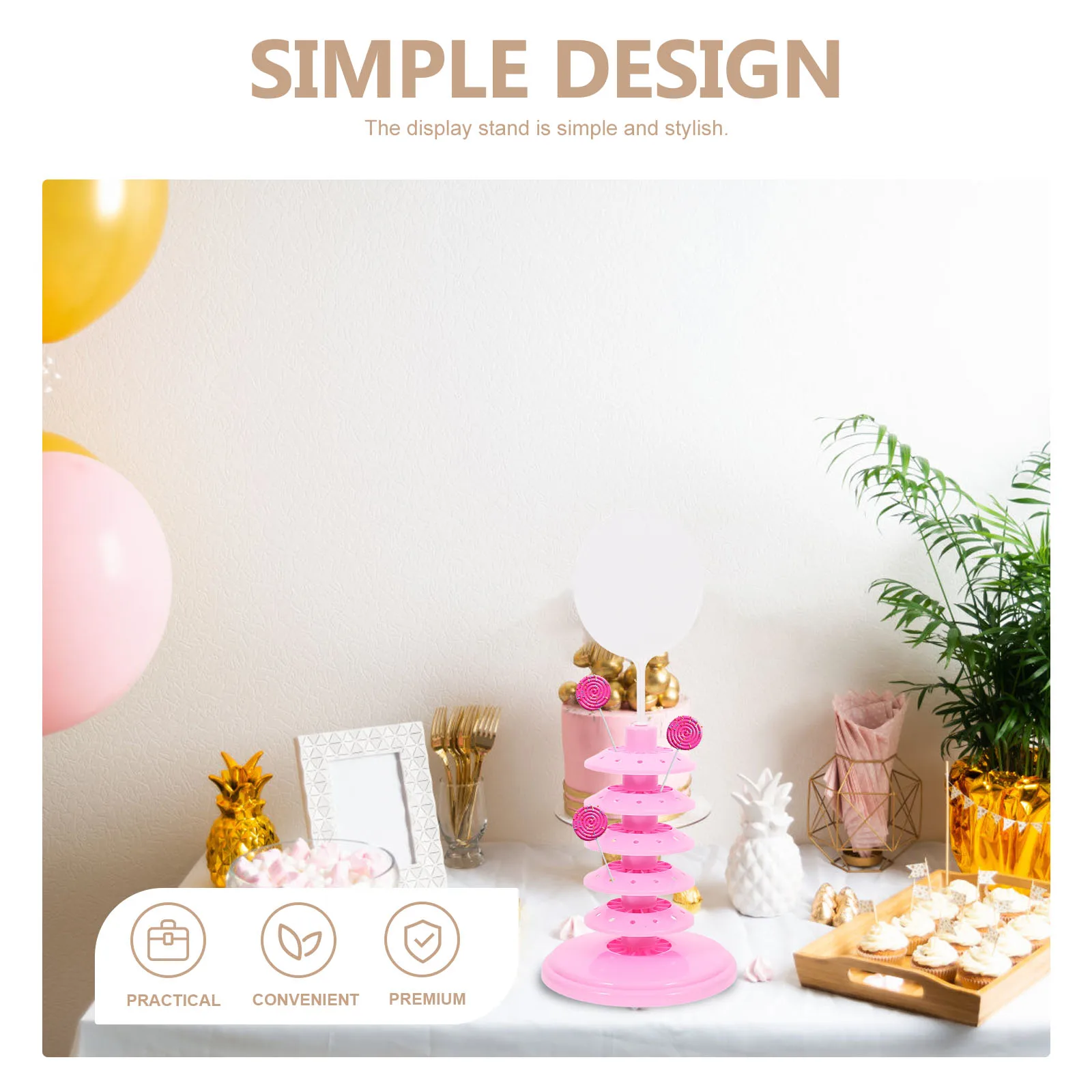 

5 Layers Lollipop y Display St for Store Multi function Lollipop Displaying Holder Holder Plastic Rack Cake Pop