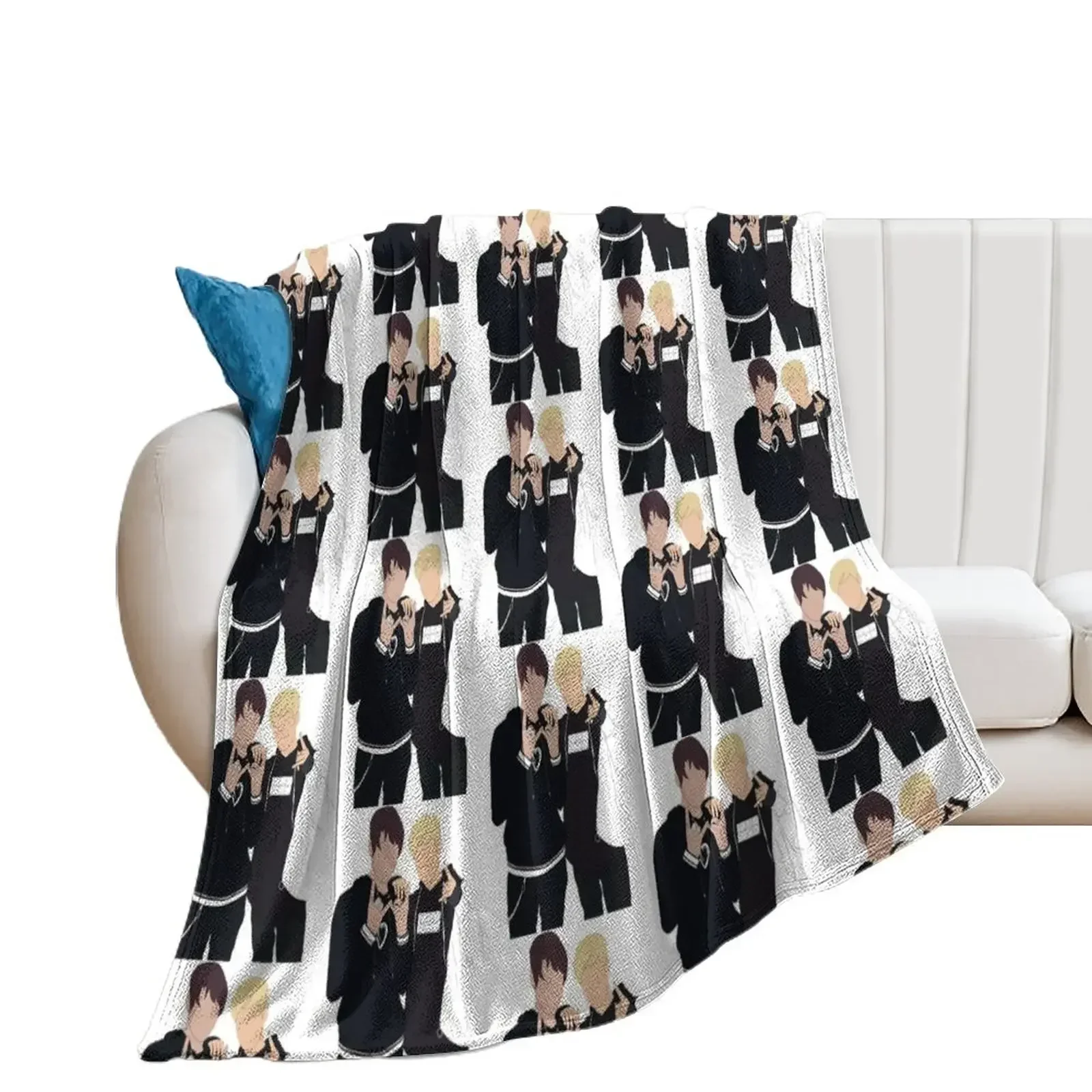 Sam _amp_ Colby Throw Blanket Custom Plaid Luxury Throw blankets and throws Blankets