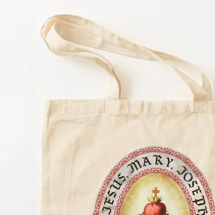 حقيبة تسوق من فن The Three Sacred Heart، حقيبة تسوق قماشية، حقائب يد للرجال والنساء