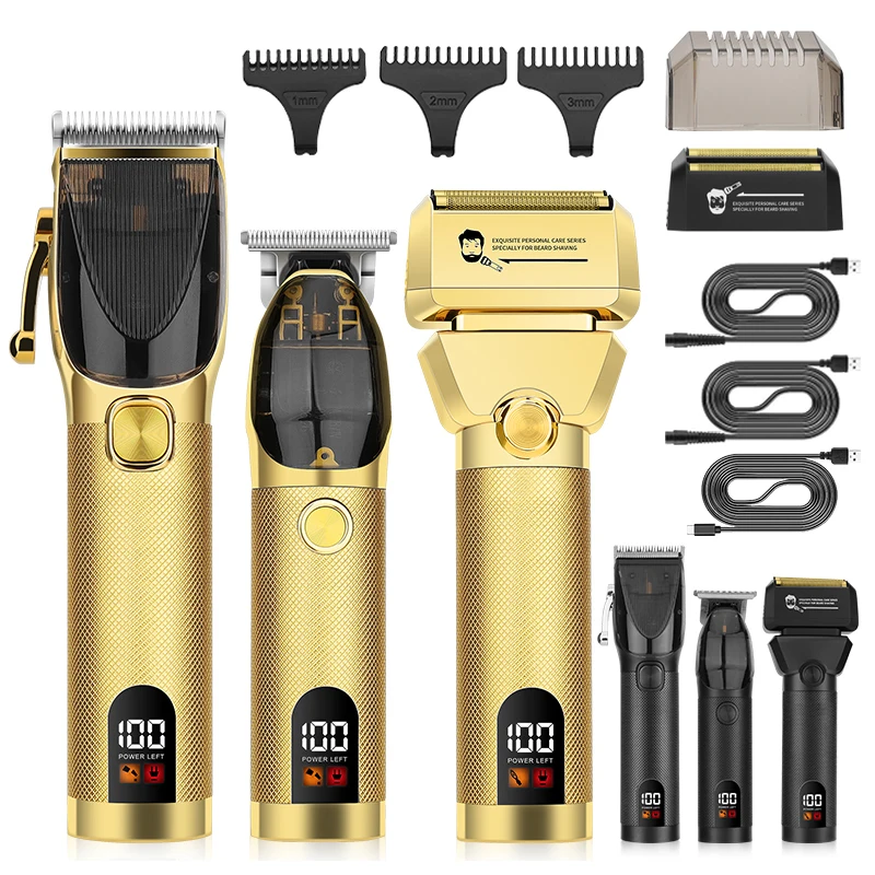 

Resuxi 103 Professional Hair Clipper Set, Men's Reciprocating Hair Trimmers, Multi Functional Electric Push Clipper