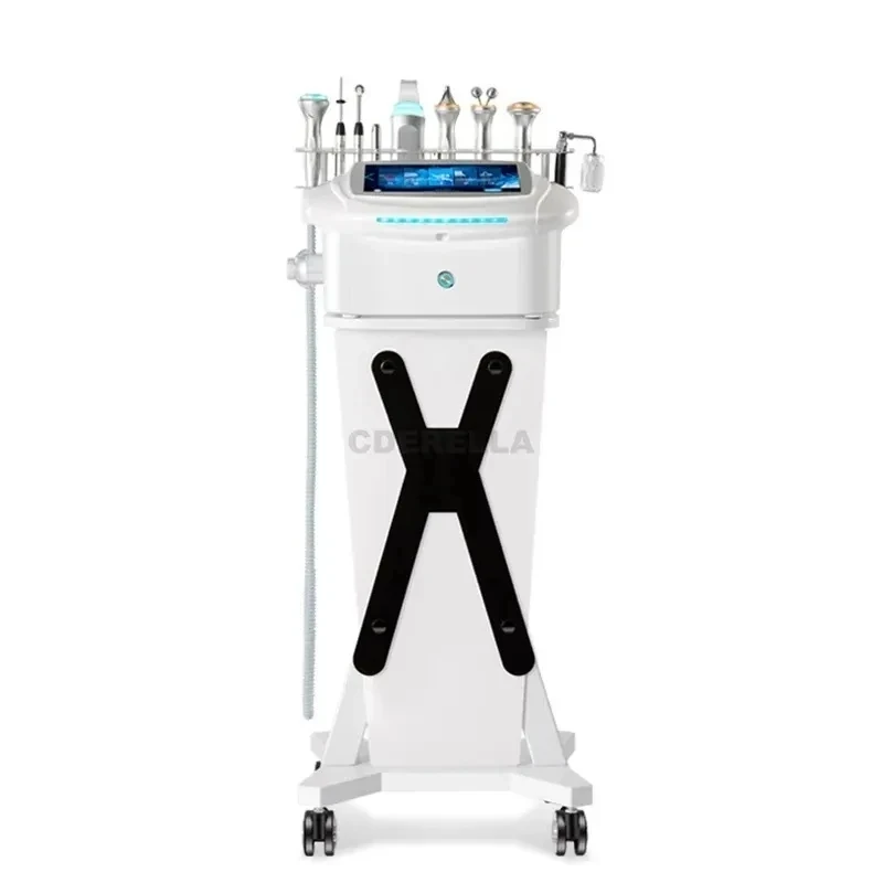 9 In 1 Hydra Professional Machine Aqua Facial Device New Beauty Health Korea Solution Aquaskin Smart multifunzione Oxygen Jet