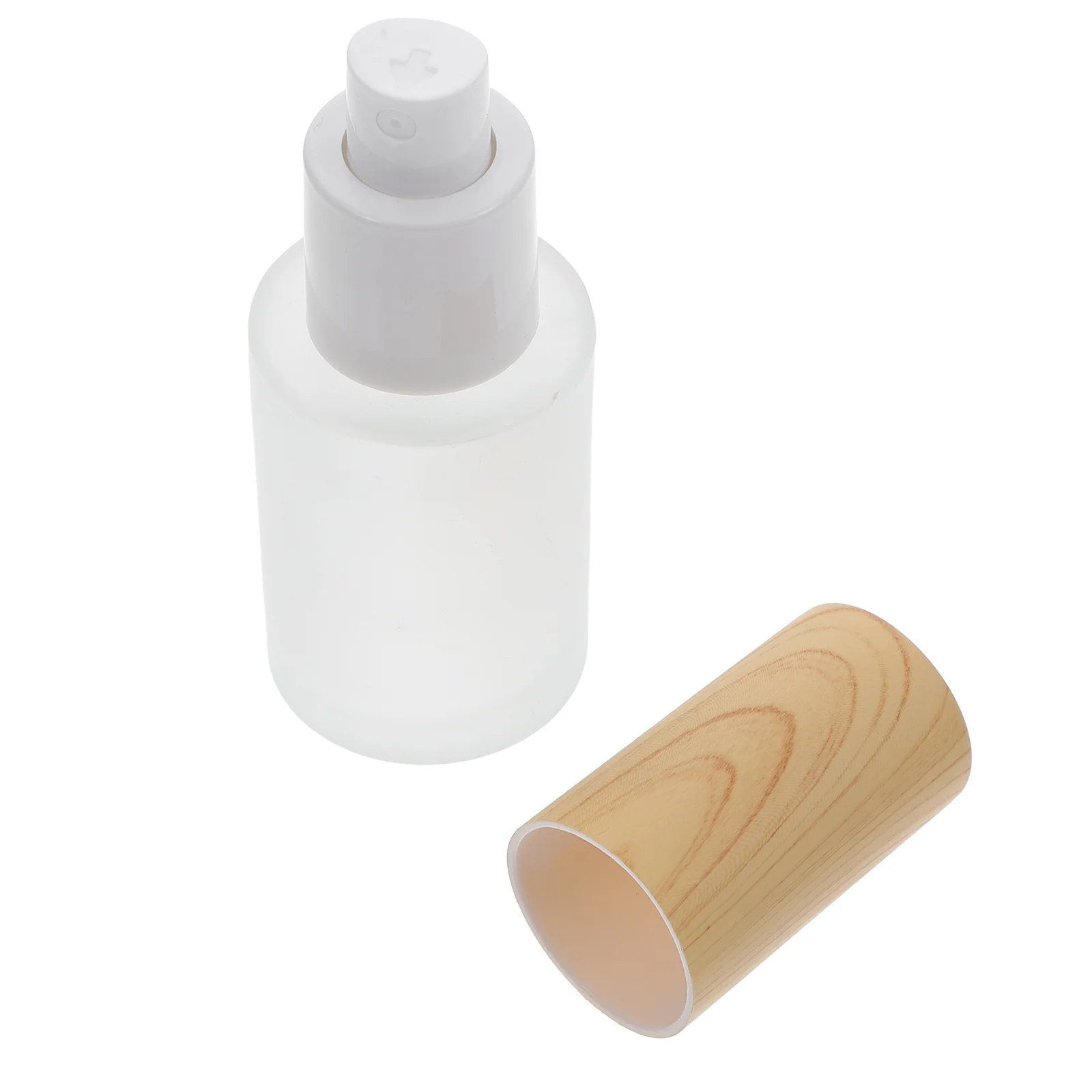 

Spray Bottle Sub Frosted Glass Perfume Filling Wooden Sub-packaging Small Bottles Packing Travel