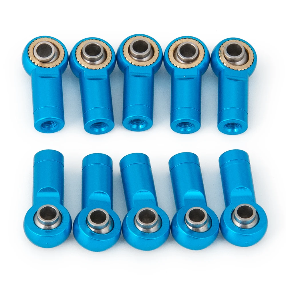 Axspeed 10pcs Metall m3/m4 Link Spurs tange nkopf Kugelgelenk enden für axiale scx10 d90 tamiya cc01 rc Auto Boot Flugzeug DIY Teile – Detail 7