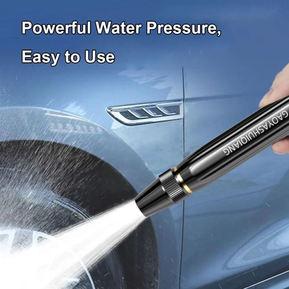2PC Portable Household High-Pressure Car Wash Water Gun with Booster Nozzle and Outdoor High-Pressure Water Pipe Booster image 3