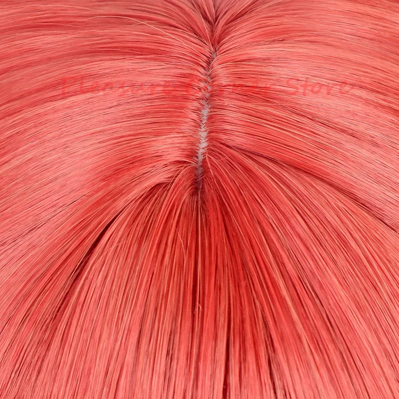 Genshin Impact Nilou парик для косплея длиной 80 см, прямой красный парик, аниме, парики для косплея, термостойкие синтетические пред стили W # 1 #   В