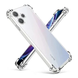 1.5MM Thick Clear Shockproof TPU Phone Case For Xiaomi Redmi 13C 5G Case Xiaomi Redmi Note 13 Pro Plus 4G 5G Back Cover Cases