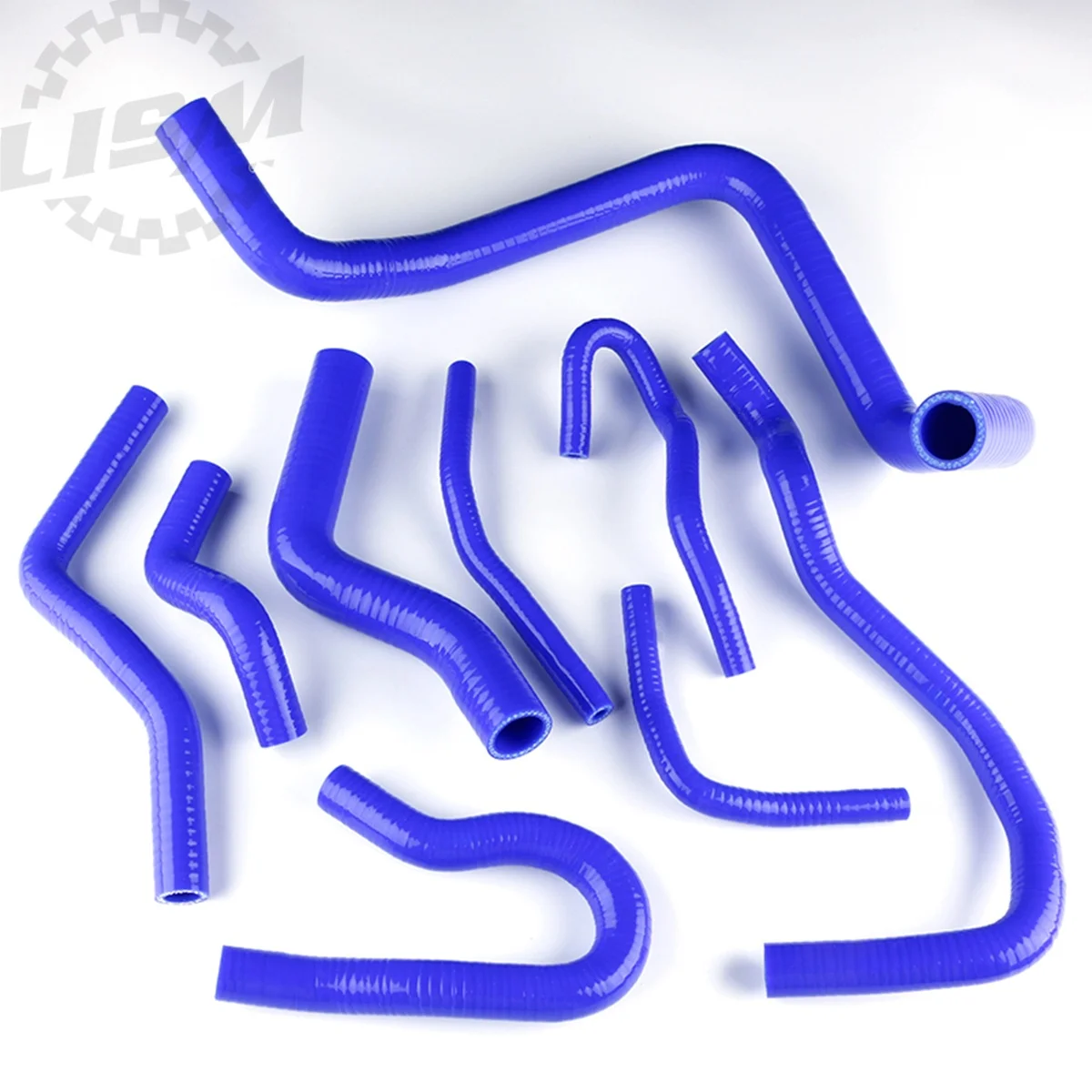 9PCS For 1992-2000 Honda Civic 98 99 SOHC EG EK D15 D16 1.6L 93 94 95 96 97 Silicone Radiator Coolant Hose Kit Pipe Tube 3PLY